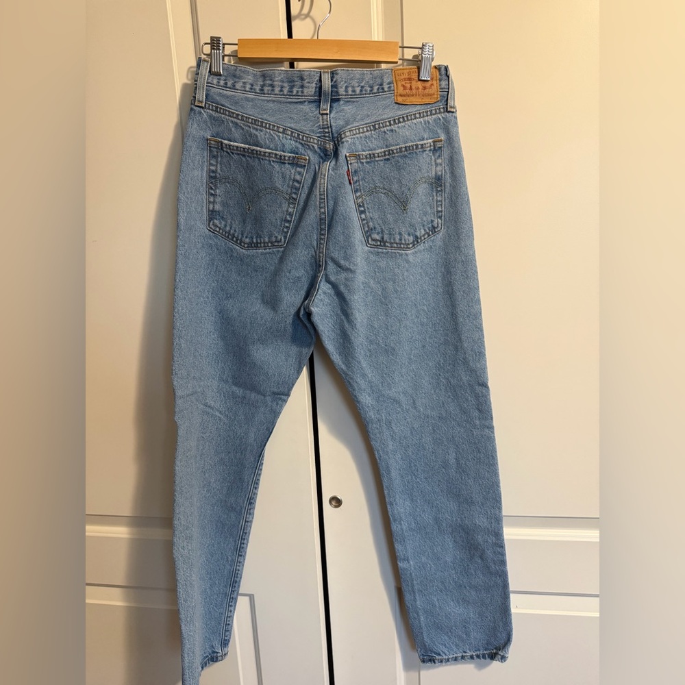Levi’s WOMENS 501 Original Jeans Size 29W 30L - Picture 2 of 4